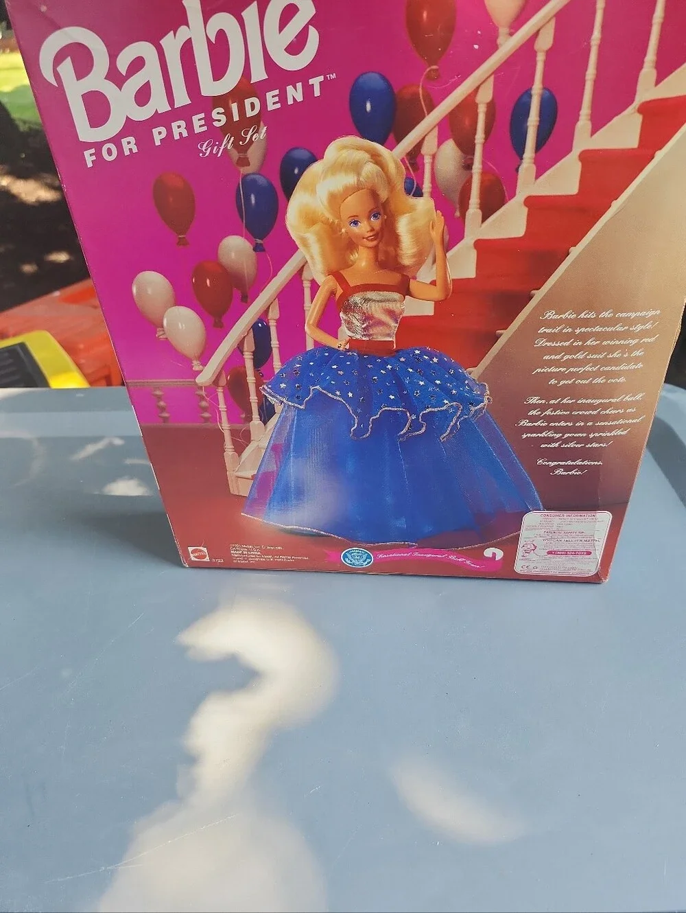 Barbie For President Gift Set - Blue, Red, White